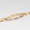 Ion Plating (IP) 18K Gold Real Gold Plated Butterfly Snowflake Stainless Steel Fashion Waterproof Non Tarnish 201 Stainless Steel Bracelets