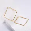 Wholesale Simple Style Crown Plating Stainless Steel No Inlaid 18K Gold Plated Earrings