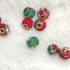 oly-1c7c19ddb3a29a656cc2f727016d4fd3 Wholesale Christmas fabric bead spacers