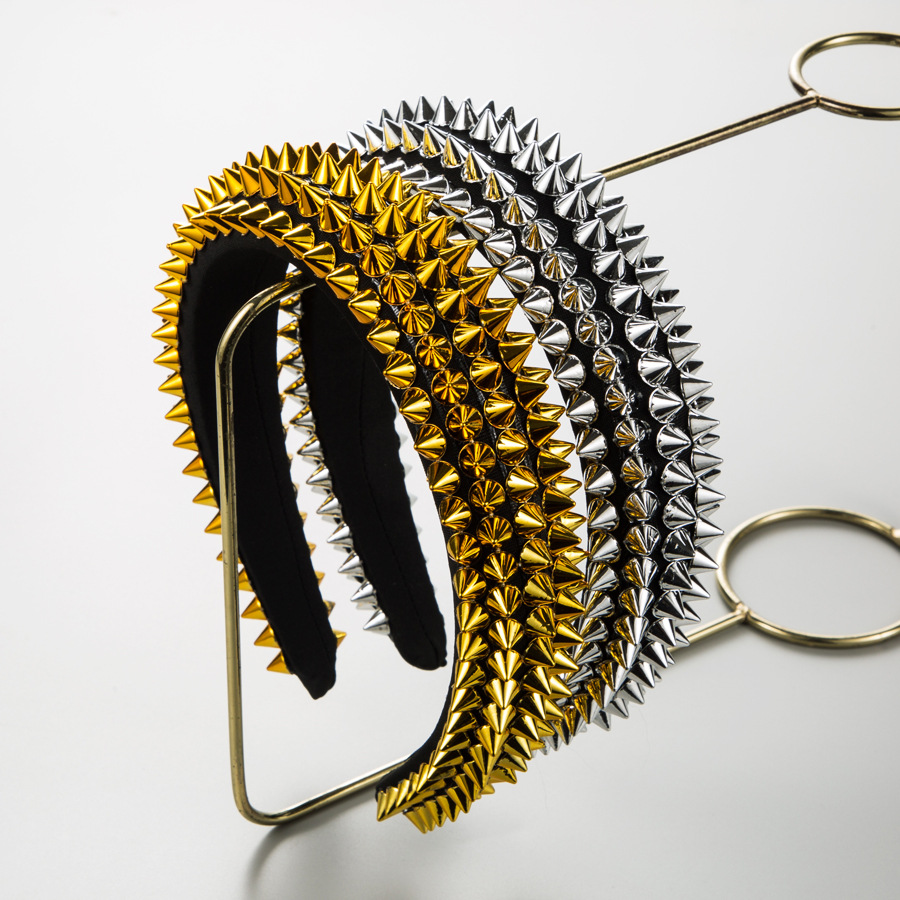 Wholesale hairband binding face headband Baroque dance catwalk headess snge