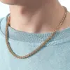 Wholesale Jewelry Simple Solid Color Titanium Steel Necklace Nihaojewelry