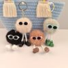 Wholesale Explosive Briquettes Long Legs Doll Pendant Plush Small Gift Bag Keychain All-match Artifact Small Hanging Accessories