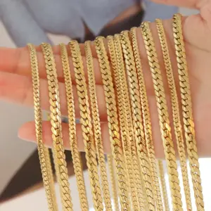 Wholesale PVD Coated 18K Gold Plated 18K Gold 304 Stainless Steel Fashion