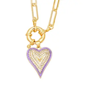 Purple / 18K