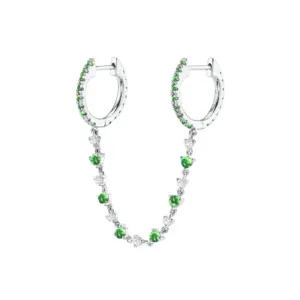 Green Silver (Single Double Circle)