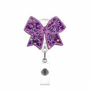 Purple + rotating alligator clip