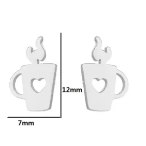 Heart Cup / Steel Color
