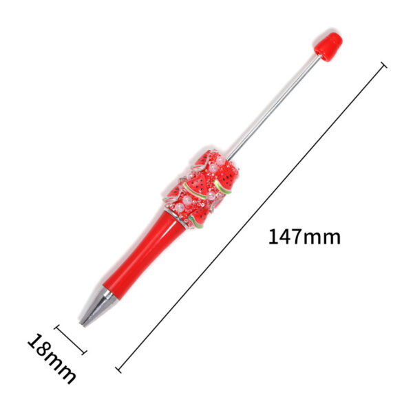 Wholesale Fruit-shaped beaded pen, beaded pen, beaded pen