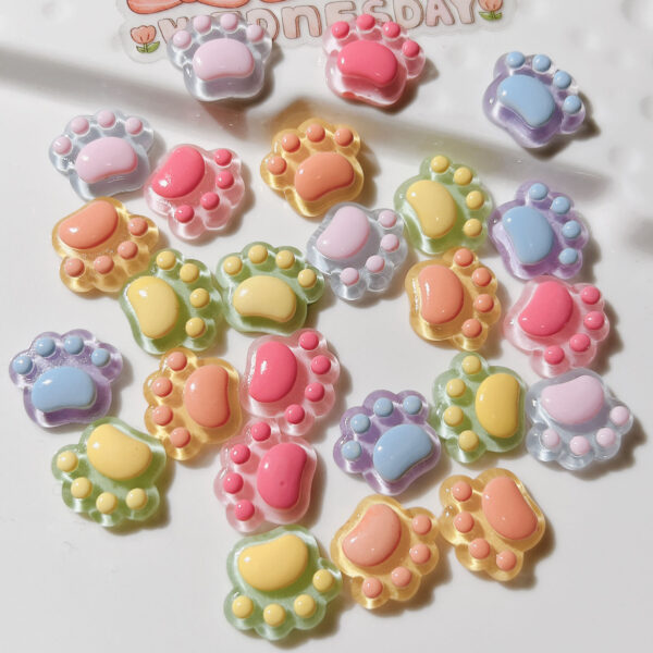 Wholesale Resin AccessoriesDIY Accessories Handmade Materials Shoe Buckles Hat Patch Cream Glue Mini Transparent Soles