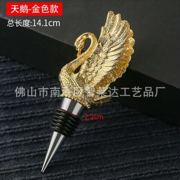 Wholesale Swan bottle stopper gift wine set supplies wine stopper