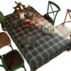 Wholesale Holiday Atmosphere British Style Christmas Plaid Tablecloth Plaid Fashion Christmas Atmosphere Tablecloth