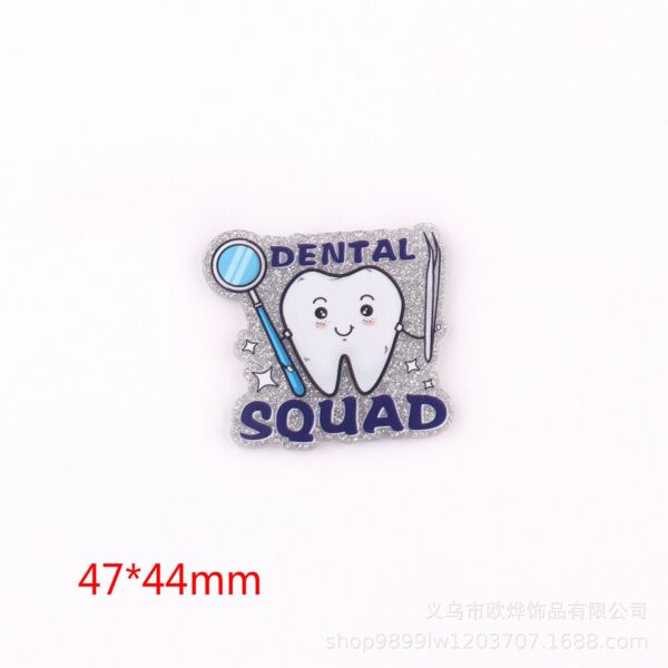 Wholesale cartoon organ medical love bag jewelry acrylic pin