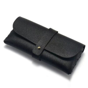 Black buckle box + glasses cloth
