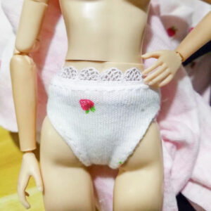 White with imported lace 600103 / 11.5 inch underwear or socks