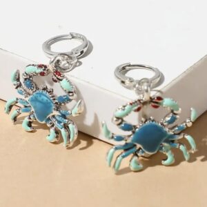 Wholesale Hawaiian style crab earrings for women
