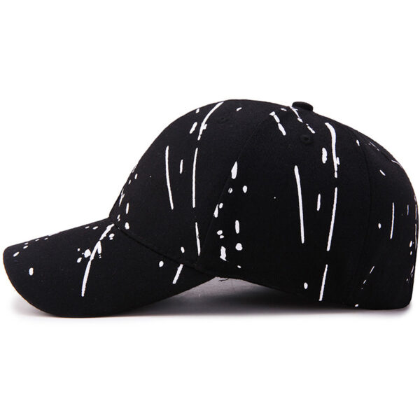 Wholesale Hat Men's and Women's Autumn Baseball Cap Casual Graffiti Korean-style Trendy Printed Cap Sun Hat Outdoor Sun Hat