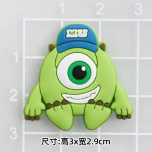 Soft glue: sitting single-eyed boy [3*2.9cm]