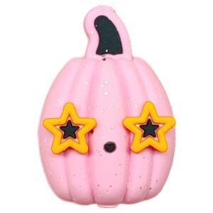 Halloween - Five-pointed Star Pumpkin - Z (Pink + Glitter)