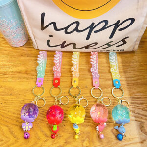 M0124#Oil-filled dried flower quicksand bottle-[mix and match]