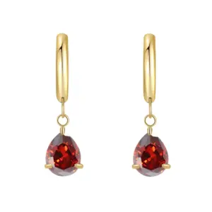 Gold Pomegranate Red Zirconium
