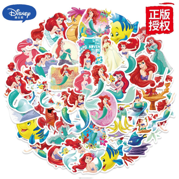 Wholesale 50 cartoon red-haired girl graffiti stickers waterproof stickers
