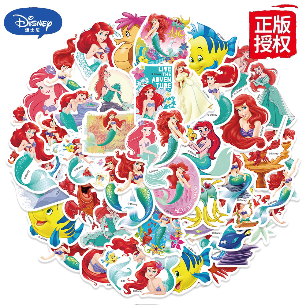 Wholesale 50 cartoon red-haired girl graiti stickers waterproof stickers