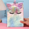 Wholesale Colorful Stereo Ears Unicorn Plush Cute Cartoon Girl Notebook