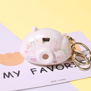 White Shell White Rabbit + gold buckle Golden Bell / Bell