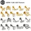 1 Piece Ear Cartilage Rings & Studs Casual Hip-Hop Snake Butterfly G23 Titanium Alloy Zircon Ion Plating (IP) 18K Gold Plated Lip