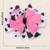 oly-1de542c8ece3c3200f92049935a4e518 Wholesale Cow Pattern Bow Hairpins pular Kidsren's Bow Hair