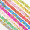 Wholesale Golden pointed bottom rhinestone width 1.5cm fine bead double-sided adhesive hot melt adhesive drill strip