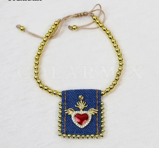 Wholesale Copper Elegant Vintage Style Beaded Plating Inlay Geometric Zircon Bracelets