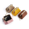 Wholesale Coin purse creative coin bag genuine leather wallet first layer cowhide coin bag