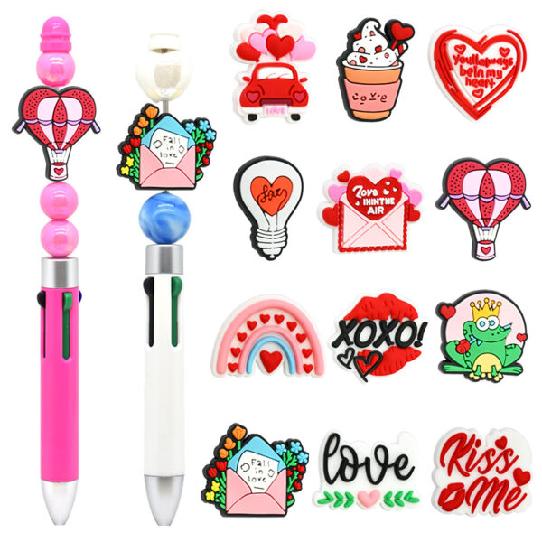 Wholesale Random 100pcs Product Valentine's Day Beaded Accessories