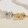 304 Stainless Steel Copper Geometric Electroplating PVD Coated 14K Gold Plated Elegant Luxurious Classic Style Plating Ear Studs