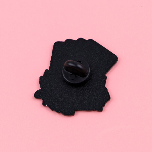 Wholesale Halloween Cartoon Metal Skull Brooch Badge