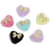 Wholesale Industry Heart Soft Sugar Bow Beads