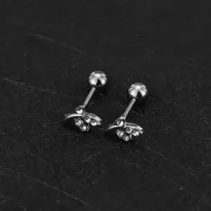 Leaves (One)-Steel Color