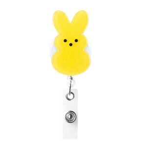 Bright yellow + rotating crocodile clip