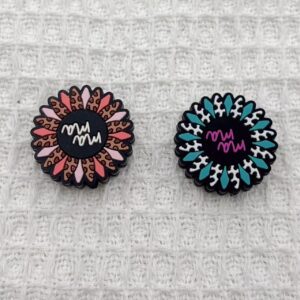 Wholesale Cross-border hot selling creative silicone beads mother series new silicone beads loose beads source factory