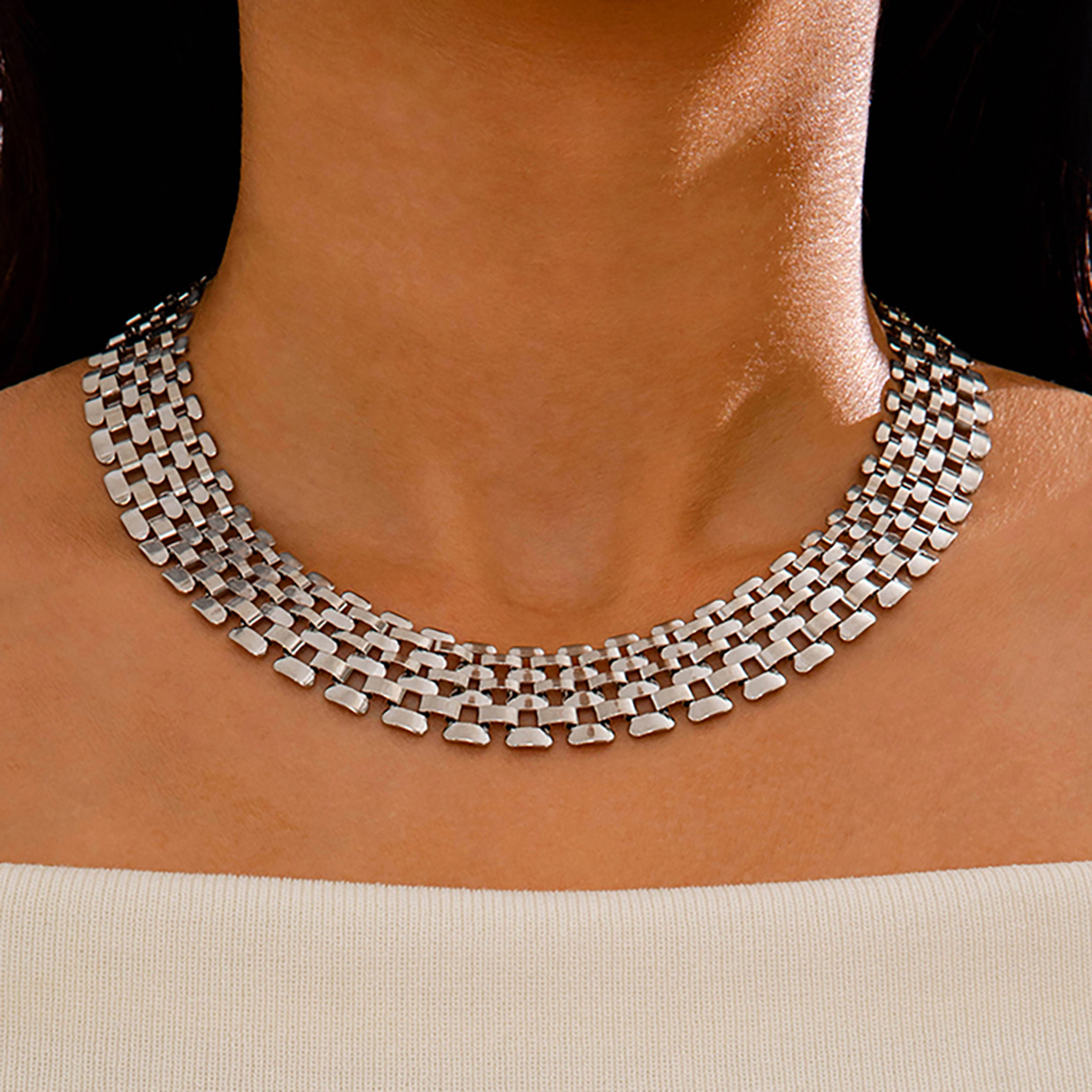 Wholesale Hip-Hop Cuban Necklace Jewelry