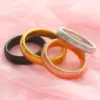 Wholesale Retro Solid Color Titanium Steel Wholesale Bangle