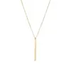 oly-1e7068bbd9bfb7548c0788da43e77bdd Wholesale PVD Coated 14K Gold Real Gold Plated Geometric Stainless Steel Fashion Waterproof Non Tarnish 304 Stainless Steel Necklace
