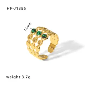 HF-J1385-Gold / Adjustable Opening