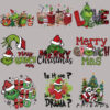 Wholesale Christmas hot stamping stickers UV DTF Ready to Press Transfers Wraps OLY Exclusive