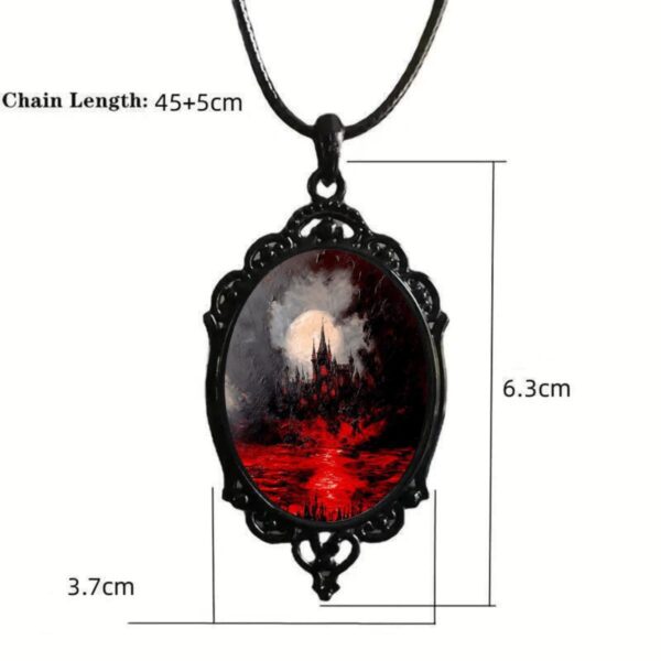Wholesale Jun eucalyptus cross-border foreign trade Amazon dark vanity gothic necklace factory direct sales