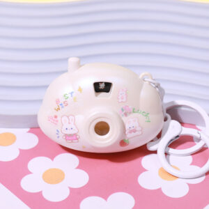 White Shell White Rabbit + white buckle / Bell