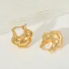 Wholesale 1 Pair Casual Elegant Artistic Irregular Geometric 304 Stainless Steel 18K Gold Plated Ear Studs