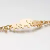 Wholesale PVD Coated Real Gold Plated Heart Butterfly Elephant Stainless Steel Fashion Waterproof Non Tarnish Bracelets