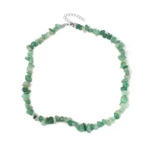 Green Aventurine Gravel Necklace
